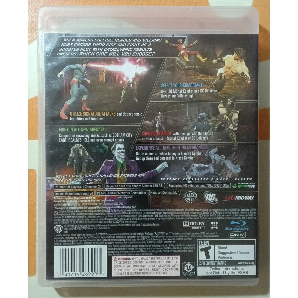 Mortal Kombat VS. DC Universe (PS3)